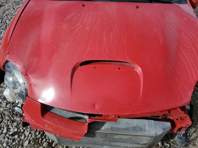 1B3AS66S95D182843 - 2005 DODGE NEON SRT-4 RED photo 11