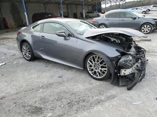 JTHS85BC3K5005056 - 2019 LEXUS RC 300 GRAY photo 4