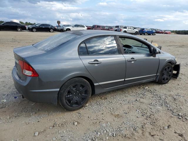 1HGFA165X9L022598 - 2009 HONDA CIVIC LX GRAY photo 3