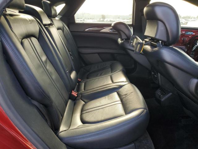 3LN6L5FCXJR614034 - 2018 LINCOLN MKZ RESERVE ბურგუნდია ფოტო 10