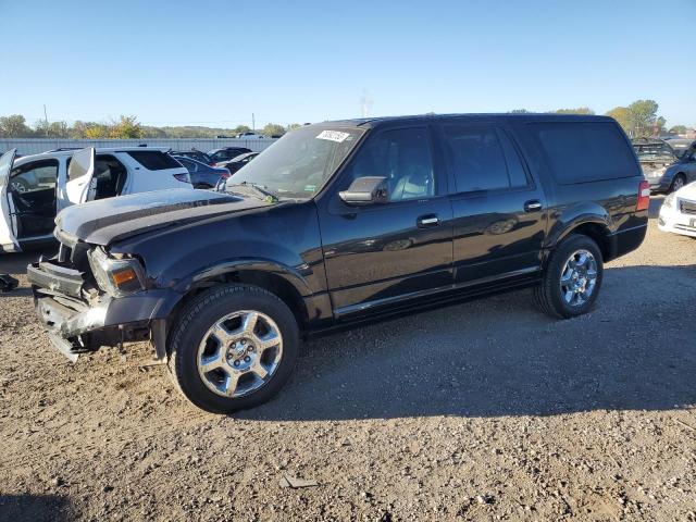 1FMJK2A55EEF31379 - 2014 FORD EXPEDITION EL LIMITED BLACK photo 1