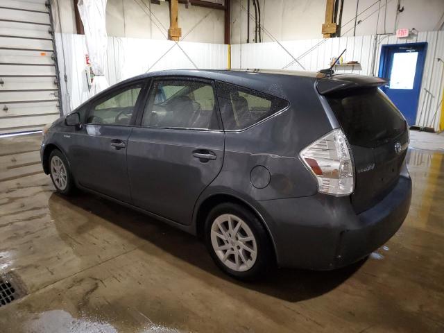 JTDZN3EU1D3246002 - 2013 TOYOTA PRIUS V GRAY photo 2