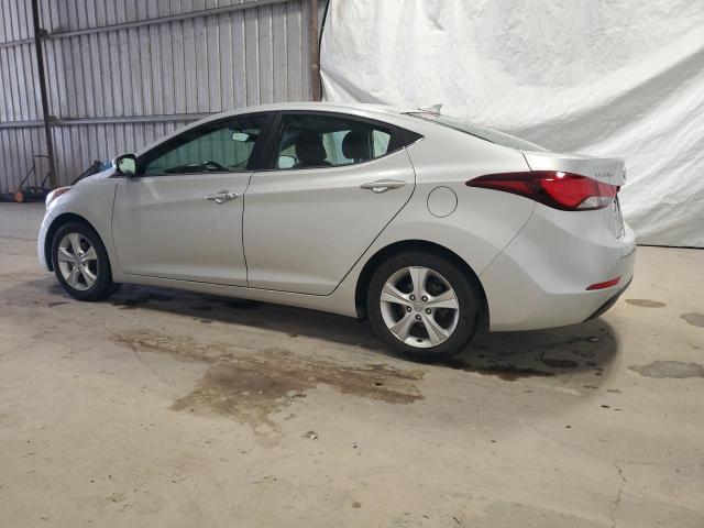 5NPDH4AE8GH782587 - 2016 HYUNDAI ELANTRA SE SILVER photo 2