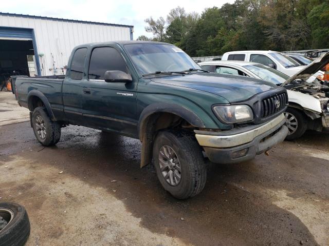 5TESM92NX1Z758200 - 2001 TOYOTA TACOMA XTRACAB PRERUNNER მწვანე ფოტო 4