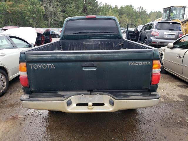 5TESM92NX1Z758200 - 2001 TOYOTA TACOMA XTRACAB PRERUNNER მწვანე ფოტო 6