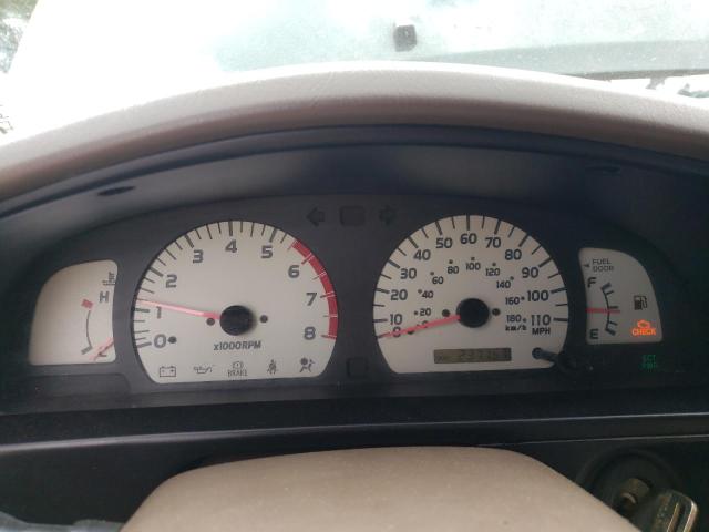 5TESM92NX1Z758200 - 2001 TOYOTA TACOMA XTRACAB PRERUNNER მწვანე ფოტო 9