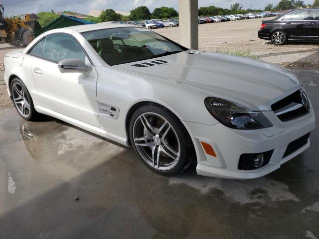 WDBSK70F79F153712 - 2009 MERCEDES-BENZ SL 63 AMG WHITE photo 4