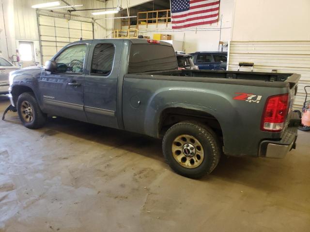 1GTR2VE30BZ462946 - 2011 GMC SIERRA K1500 SLE BLUE photo 2