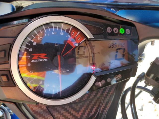 JS1GR7MA5B2100564 - 2011 SUZUKI GSX750 BLUE photo 8