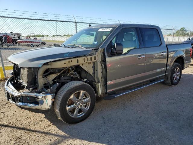 1FTEW1C58LKE35889 - 2020 FORD F150 SUPERCREW GRAY photo 1