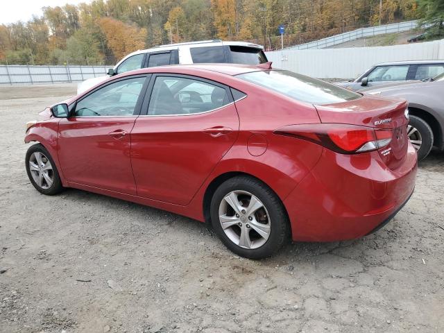 KMHDH4AE0GU592140 - 2016 HYUNDAI ELANTRA SE RED photo 2