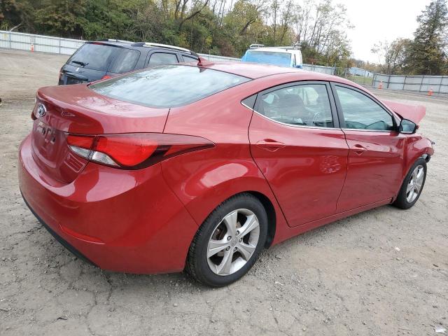 KMHDH4AE0GU592140 - 2016 HYUNDAI ELANTRA SE RED photo 3