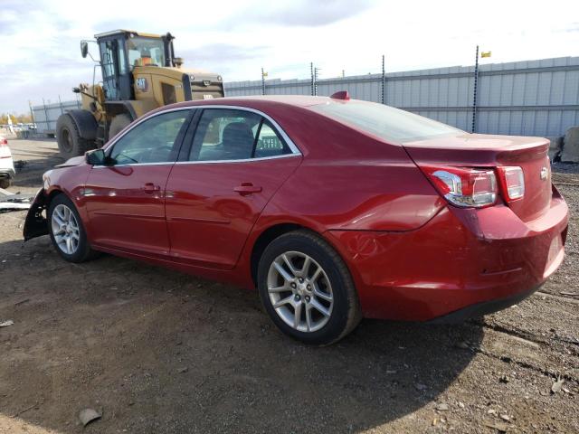 1G11C5SL7EF195589 - 2014 CHEVROLET MALIBU 1LT RED photo 2