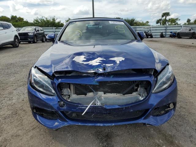 WDDWK4JB1HF423700 - 2017 MERCEDES-BENZ C 300 BLUE photo 5