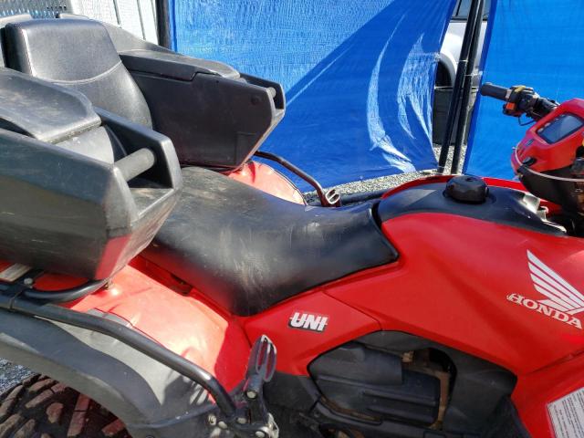 1HFTE312974201226 - 2007 HONDA TRX500 FM RED photo 6