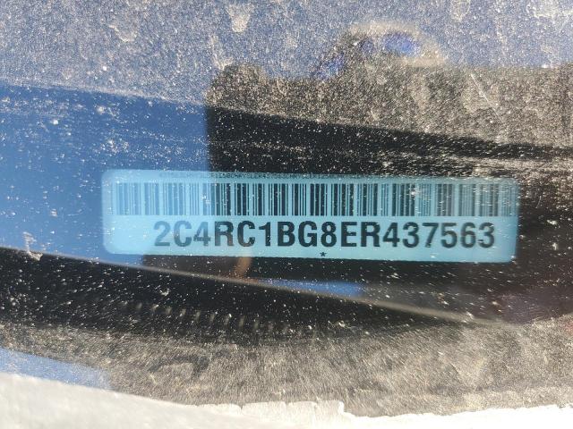 2C4RC1BG8ER437563 - 2014 CHRYSLER TOWN & COU TOURING 勃艮第红 照片 13