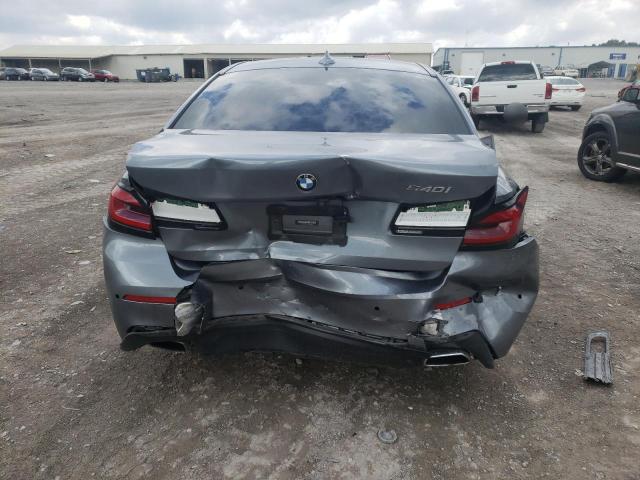 WBA53BJ03MWW89409 - 2021 BMW 540 I BLUE photo 6