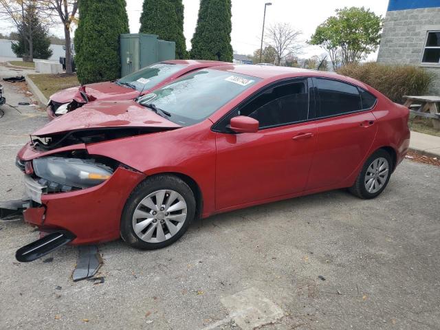 1C3CDFBB6ED903390 - 2014 DODGE DART SXT RED photo 1