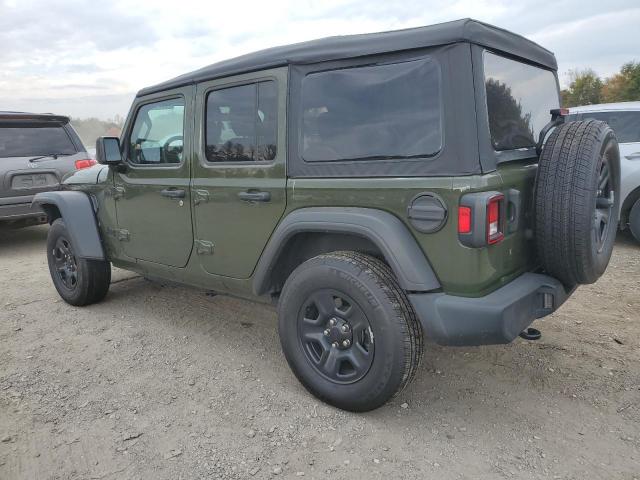 1C4HJXDNXNW227652 - 2022 JEEP WRANGLER U SPORT GREEN photo 2