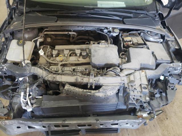 1FADP3F22GL288965 - 2016 FORD FOCUS SE GRAY photo 11