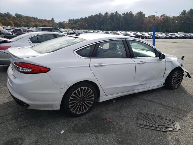 3FA6P0D92JR206992 - 2018 FORD FUSION TITANIUM/PLATINUM WHITE photo 3