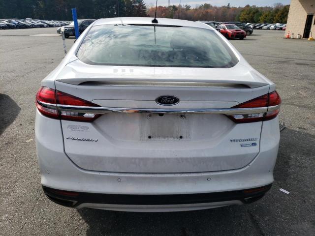 3FA6P0D92JR206992 - 2018 FORD FUSION TITANIUM/PLATINUM WHITE photo 6