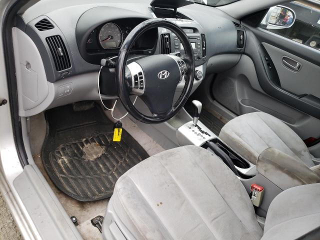 KMHDU46D17U264320 - 2007 HYUNDAI ELANTRA GLS SILVER photo 8