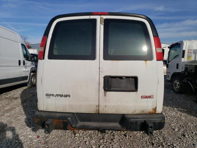 1GTGG29C181913634 - 2008 GMC SAVANA G2500 WHITE photo 6