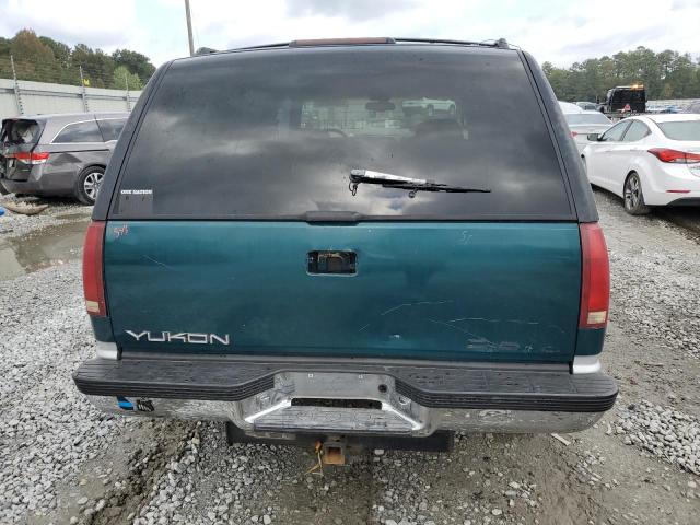 1GKEK13R7VJ714875 - 1997 GMC YUKON GREEN photo 6