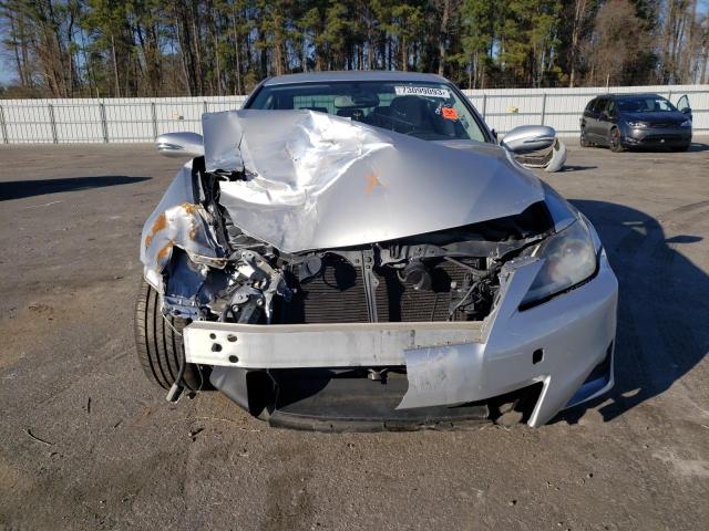 JTHBF5C23C5166987 - 2012 LEXUS IS 250 SILVER photo 5