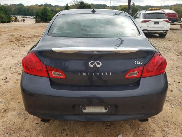 JN1DV6AP2BM601720 - 2011 INFINITI G25 BASE BLUE photo 6