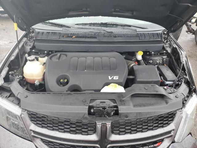 3C4PDDEG3JT376468 - 2018 DODGE JOURNEY GT GRAY photo 12