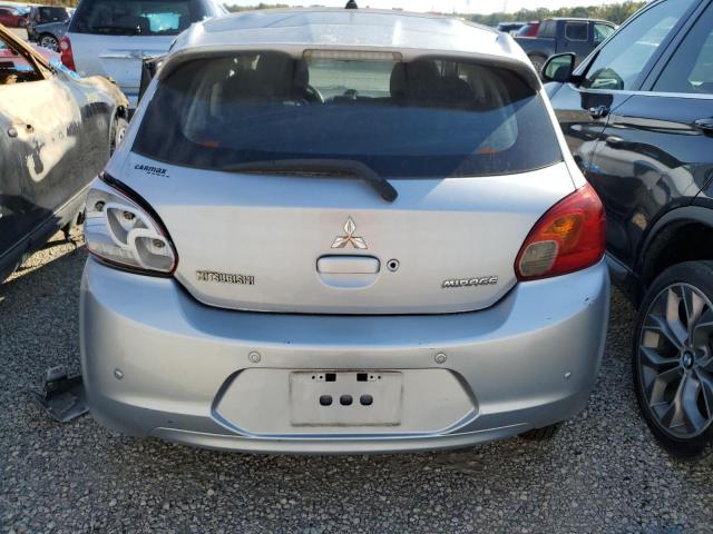 ML32A4HJ9FH057417 - 2015 MITSUBISHI MIRAGE ES SILVER photo 6