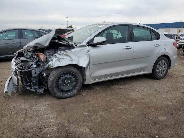 3KPA24AB3KE170448 - 2019 KIA RIO S SILVER photo 1