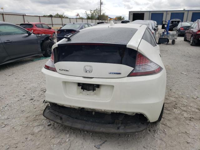 JHMZF1D4XDS003408 - 2013 HONDA CR-Z WHITE photo 6