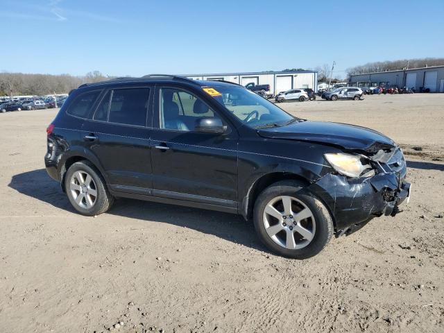 5NMSH73E38H173833 - 2008 HYUNDAI SANTA FE SE BLACK photo 4