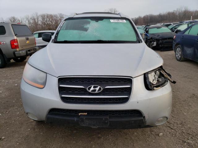 5NMSH73E69H332510 - 2009 HYUNDAI SANTA FE SE SILVER photo 5