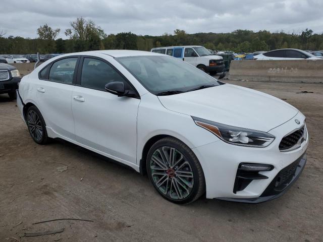 3KPF44AC9LE260682 - 2020 KIA FORTE GT WHITE photo 4