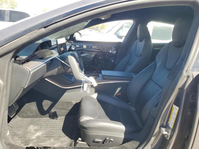5YJSA1E53NF471133 - 2022 TESLA MODEL S GRAY photo 7