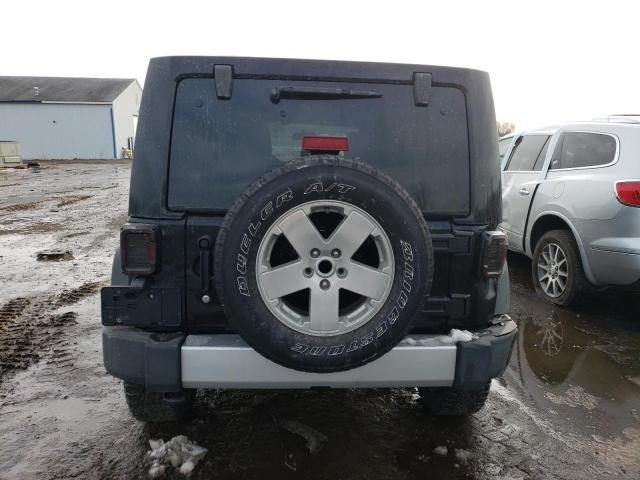 1J4BA5H16BL636322 - 2011 JEEP WRANGLER U SAHARA BLACK photo 6