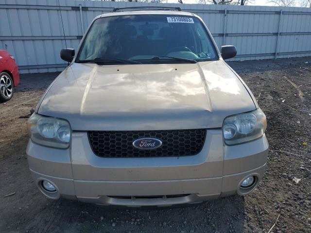 1FMYU93147KB88385 - 2007 FORD ESCAPE XLT CREAM photo 5