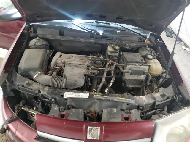 1G8AZ52F53Z179557 - 2003 SATURN ION LEVEL 2 勃艮第红 照片 11