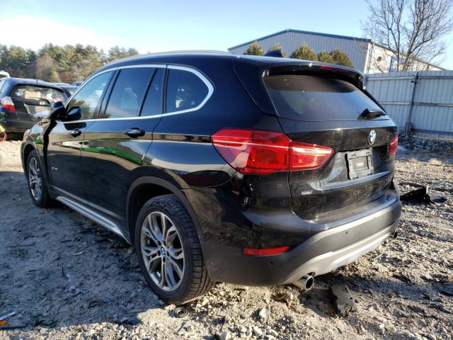 WBXHT3Z39H4A65528 - 2017 BMW X1 XDRIVE28I შავი ფოტო 2
