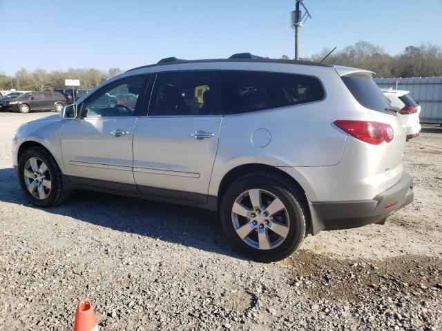 1GNKVLED7BJ399727 - 2011 CHEVROLET TRAVERSE LTZ SILVER photo 2