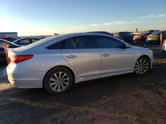 5NPE34AF0FH127799 - 2015 HYUNDAI SONATA SPORT SILVER photo 3