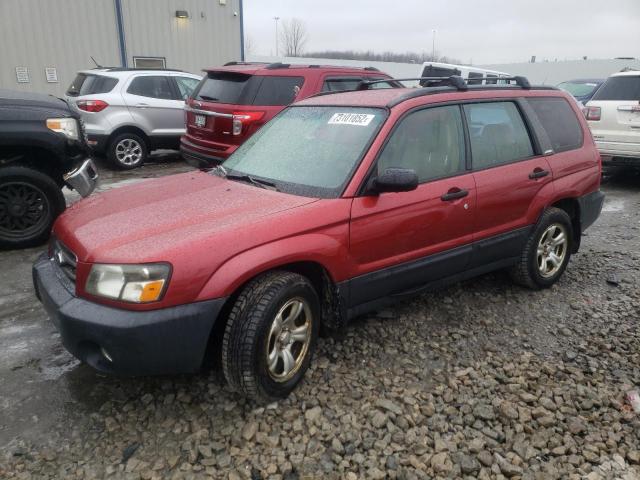 JF1SG63633H719276 - 2003 SUBARU FORESTER 2.5X RED photo 1