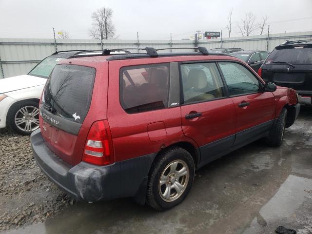 JF1SG63633H719276 - 2003 SUBARU FORESTER 2.5X RED photo 3