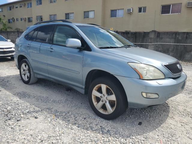 2T2HA31U85C056778 - 2005 LEXUS RX 330 TURQUOISE photo 4