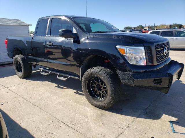 1N6AA1CK7HN566222 - 2017 NISSAN TITAN S BLACK photo 4