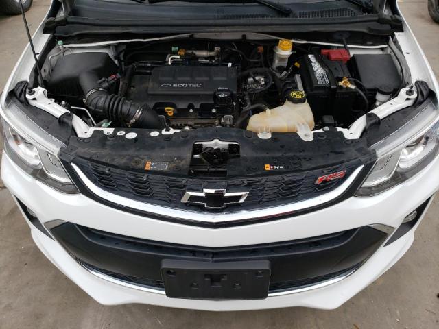 1G1JD6SB4K4127798 - 2019 CHEVROLET SONIC LT WHITE photo 11